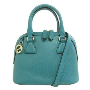 Gucci 449661 Interlocking G Outlet Handbag Leather Women's GUCCI